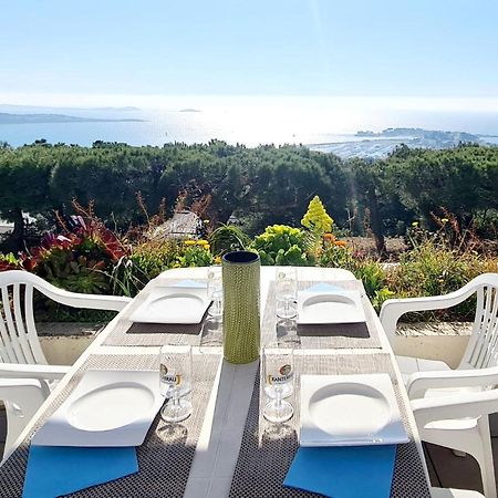 Vue Mer Panoramique Et Piscine Bandol Exterior foto
