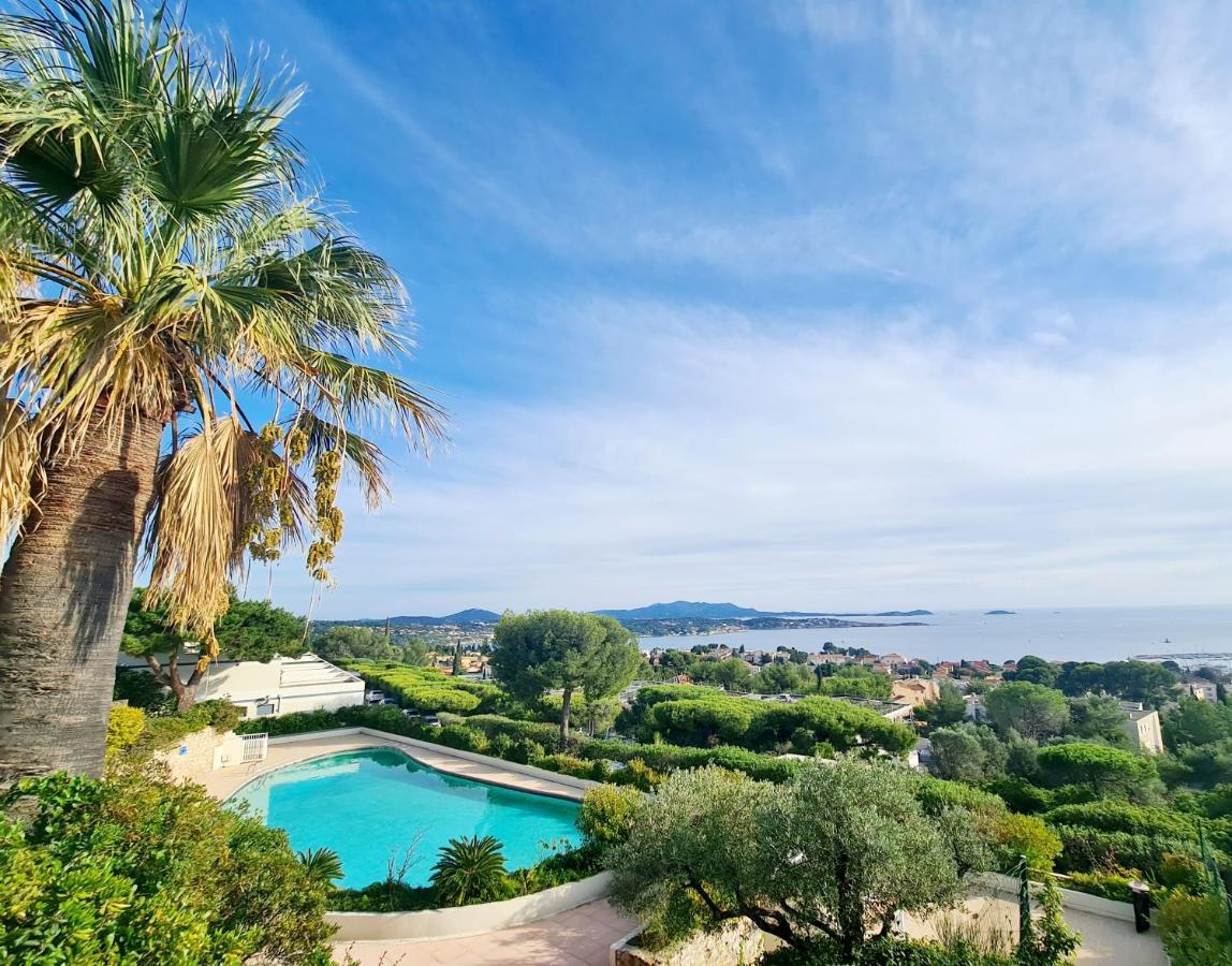 Vue Mer Panoramique Et Piscine Bandol Exterior foto